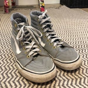 grey vans unisex good condition